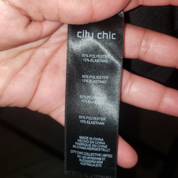 City Chic - Beautiful Black Dress - Picture 9 of 11